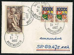 Lettre Commandant Schmitt 20- St Aime- Mostaganem